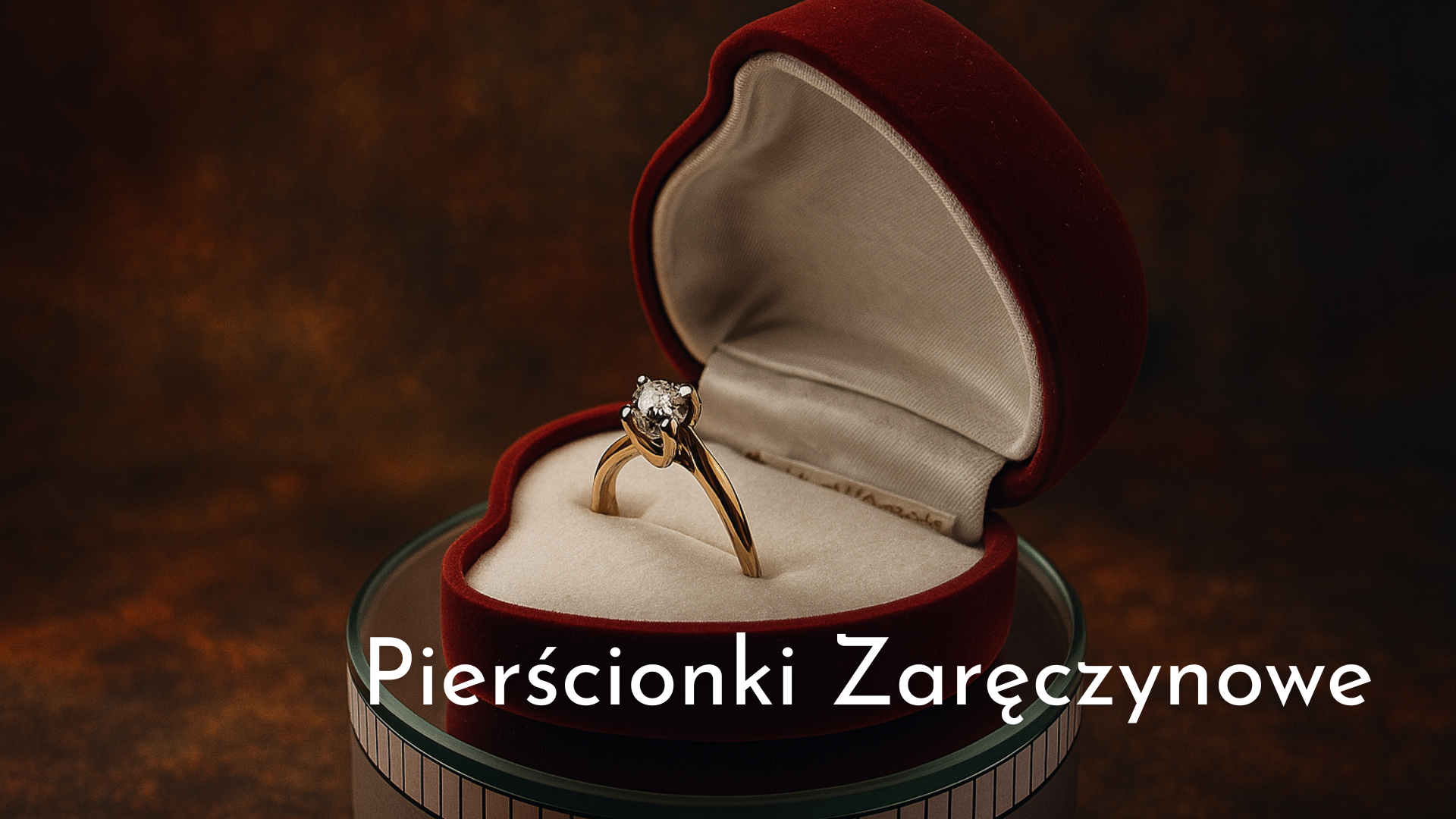 złoty pierścionek 585 zaręczynowy jubiler busko