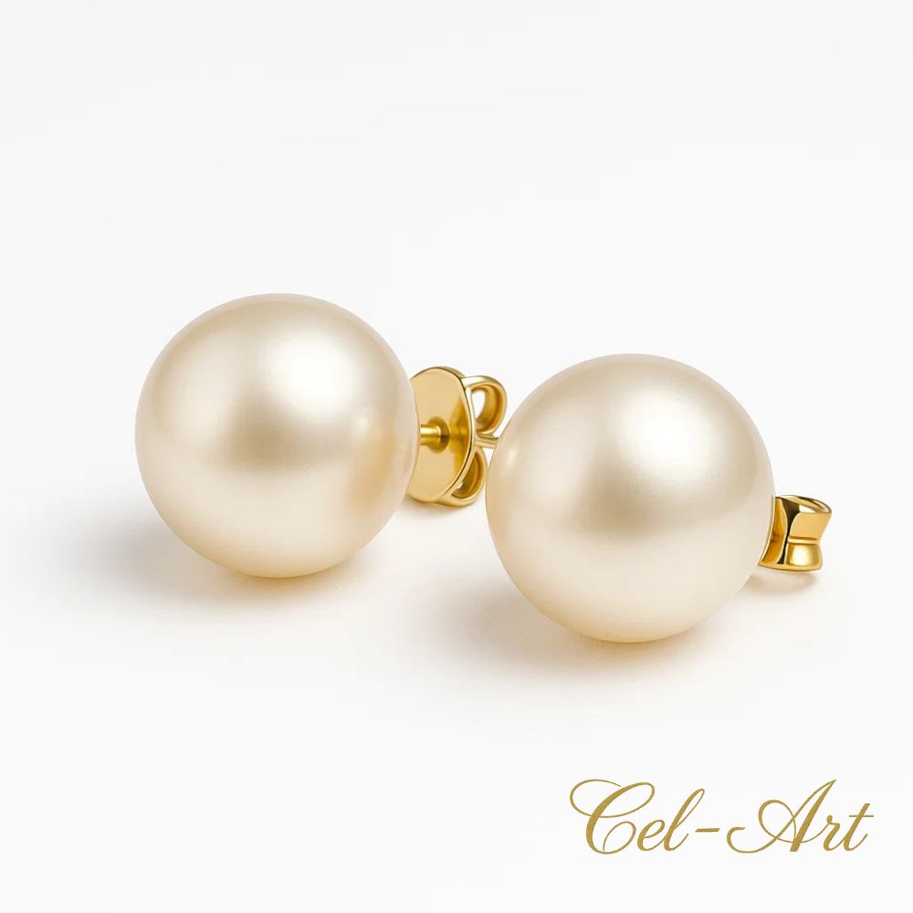 Kolczyki z perłą South Sea – packshot