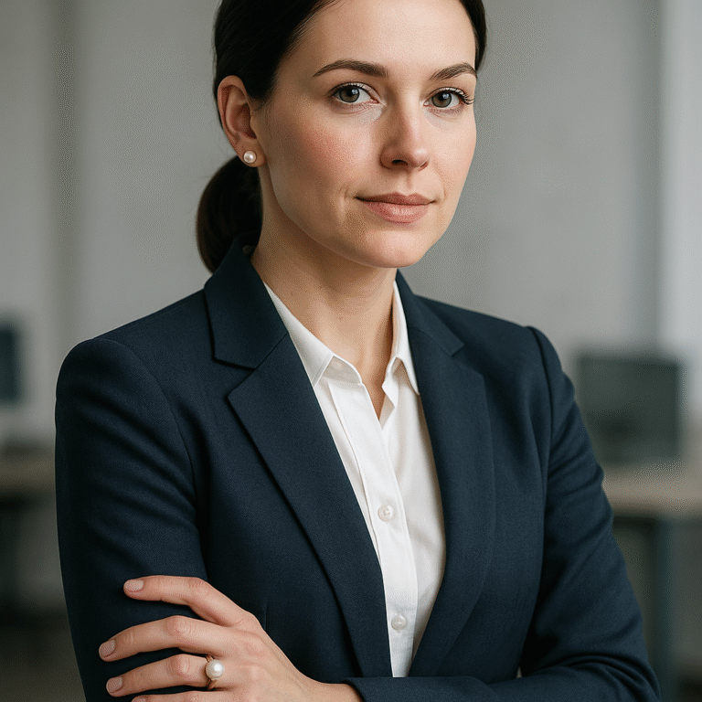 Kolczyki i pierścionek z perłą – styl biznesowy